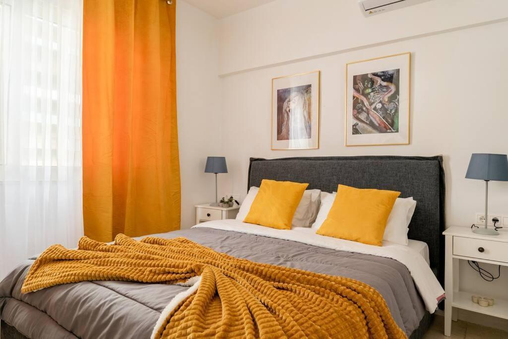 Brand New Bright Modern 6Bdr Apt-1Min To Acropolis Athena Bagian luar foto